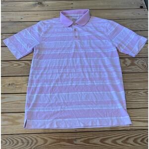 Nike Golf  Polo Shirt Size Small Men’s Pink Short Sleeve